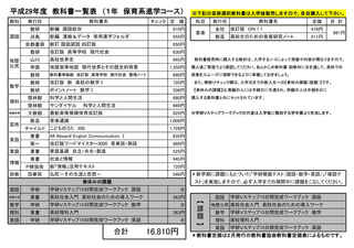 平成29年度 教科書一覧表 (1年 保育系進学コース).jpg